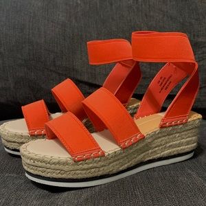 NWT Dolce Vita espadrille platform sandals sz 6.5